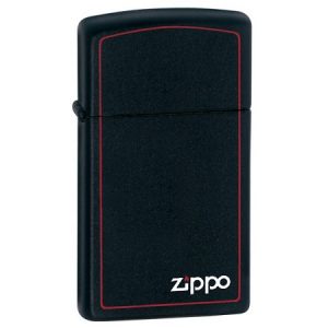 Zippo Slim Black 1618ZB