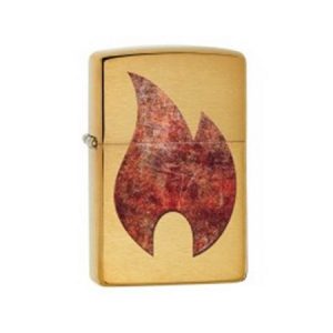 zippo upaljac rusty flame design 29878