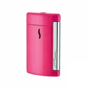 S.T. Dupont Minijet Rose Sorbet Lighter Lacquer Pink Chrome Trim 010514 1 2000x