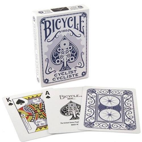 bicycle playing cards cyclist blue 02 2017