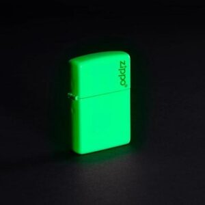 Zippo White Green Glow 49193ZL