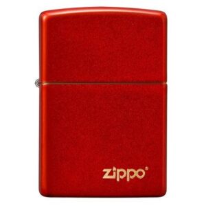 Zippo Metalic Red Logo 49475ZL