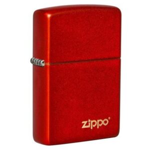 Zippo Metalic Red Logo 49475ZL