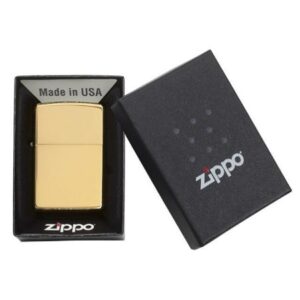 Zippo High Polish Brass 254B