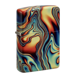 Colorful Swirl Pattern Design Zippo Lighter 48612