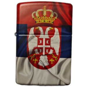 Zippo Upaljač Serbia Flag 540 49352-107