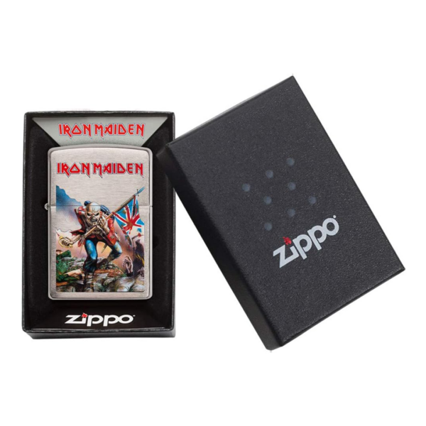 zippo iron maiden package