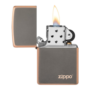 Zippo Upaljač Rustic Bronze Zippo Logo 49839ZL