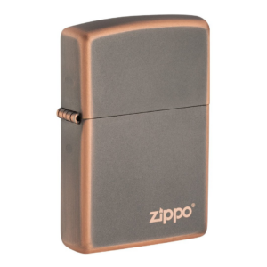 Zippo Upaljač Rustic Bronze Zippo Logo 49839ZL