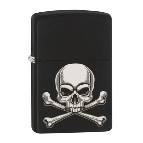 zippo skull crossbone