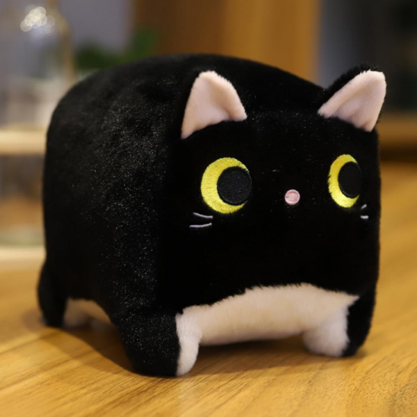 cat plush black
