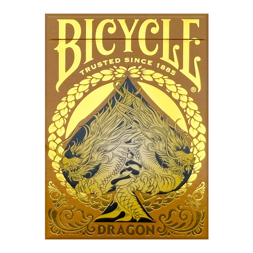 Cartes à jouer Bicycle Dragon - Dark - Boutique Paris