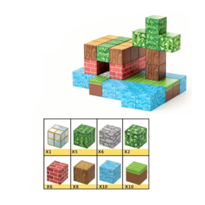 Magnetic Cubes M - My World (48)