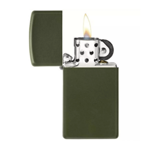 Zippo Upaljač Slim Green Mate 1627