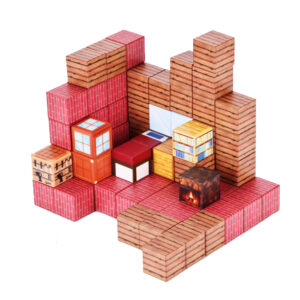 Magnetic Cubes L - My home (80)