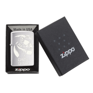 Zippo Upaljač Skull Game Over Design 29696
