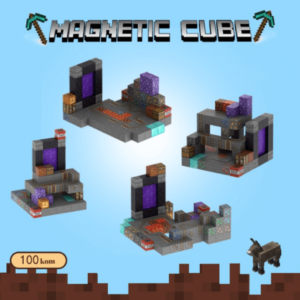 Magnetic Cubes M - Minecraft (100)