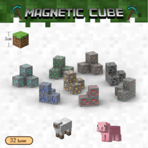 Magnetic Cubes M-  Minecraft (32)