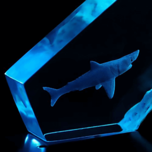 Lampa epoxy - Ronioci i ajkula