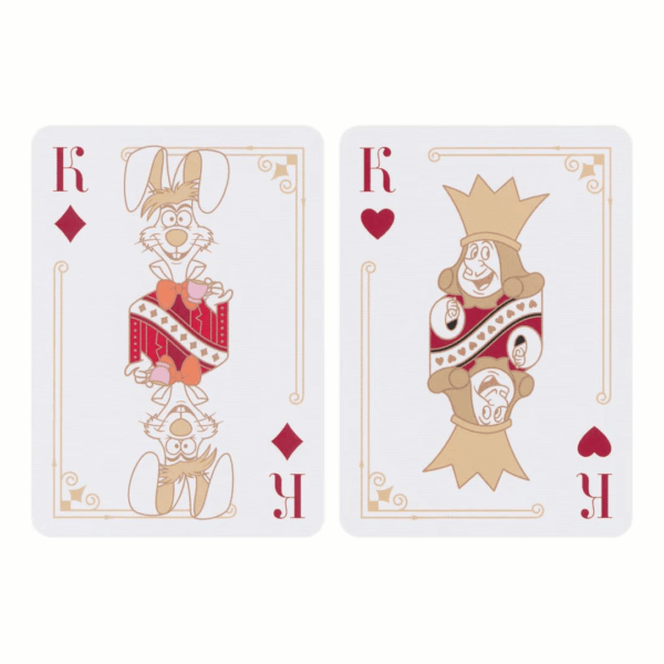 Karte Bicycle Alice in Wonderland