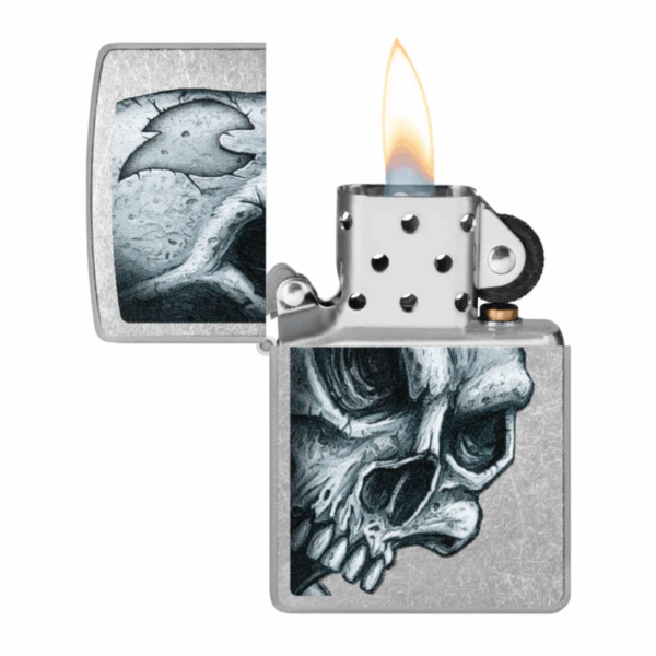 Zippo Upaljač Skull and Flame 46587