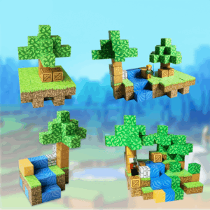 Magnetic Cubes M – Minecraft River (100)