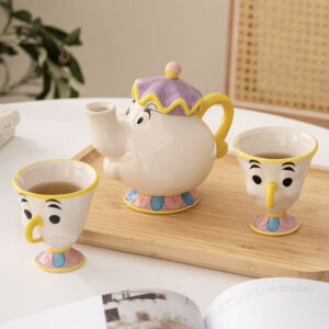 Čajnik i šoljice - Lepotica i zver