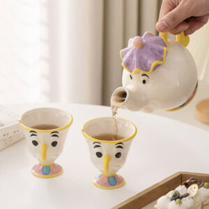 Čajnik i šoljice - Lepotica i zver