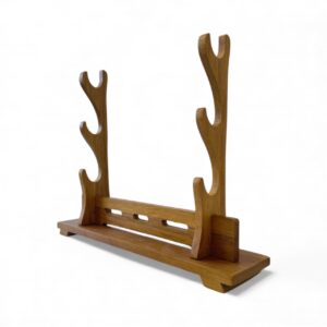 Drveni stalak za katane - svetli