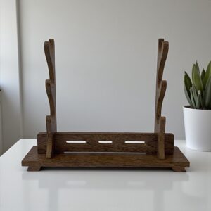 Drveni stalak za katane - tamni