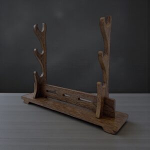 Drveni stalak za katane - tamni