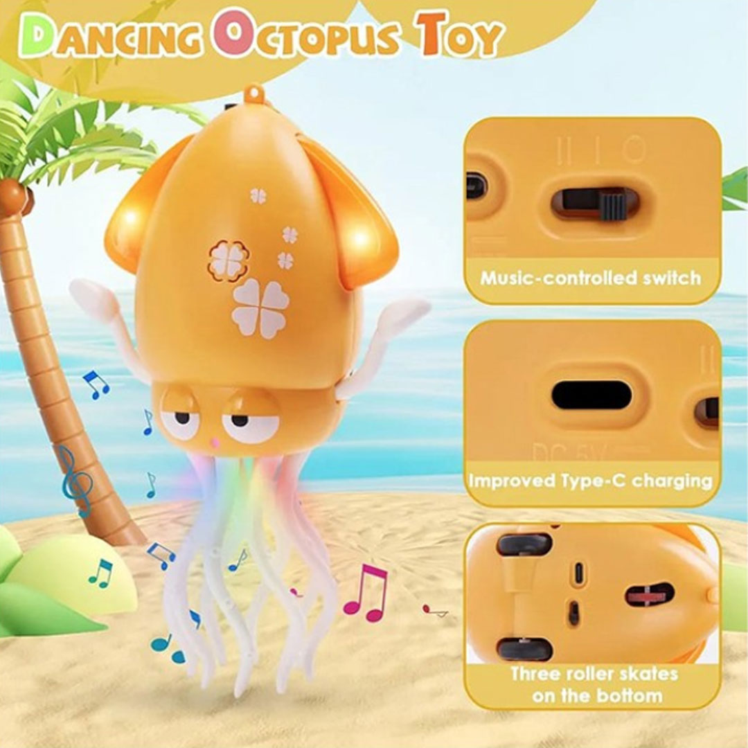 Interaktivna igračka - Dancing Squid 8 Interaktivna igračka - Dancing Squid