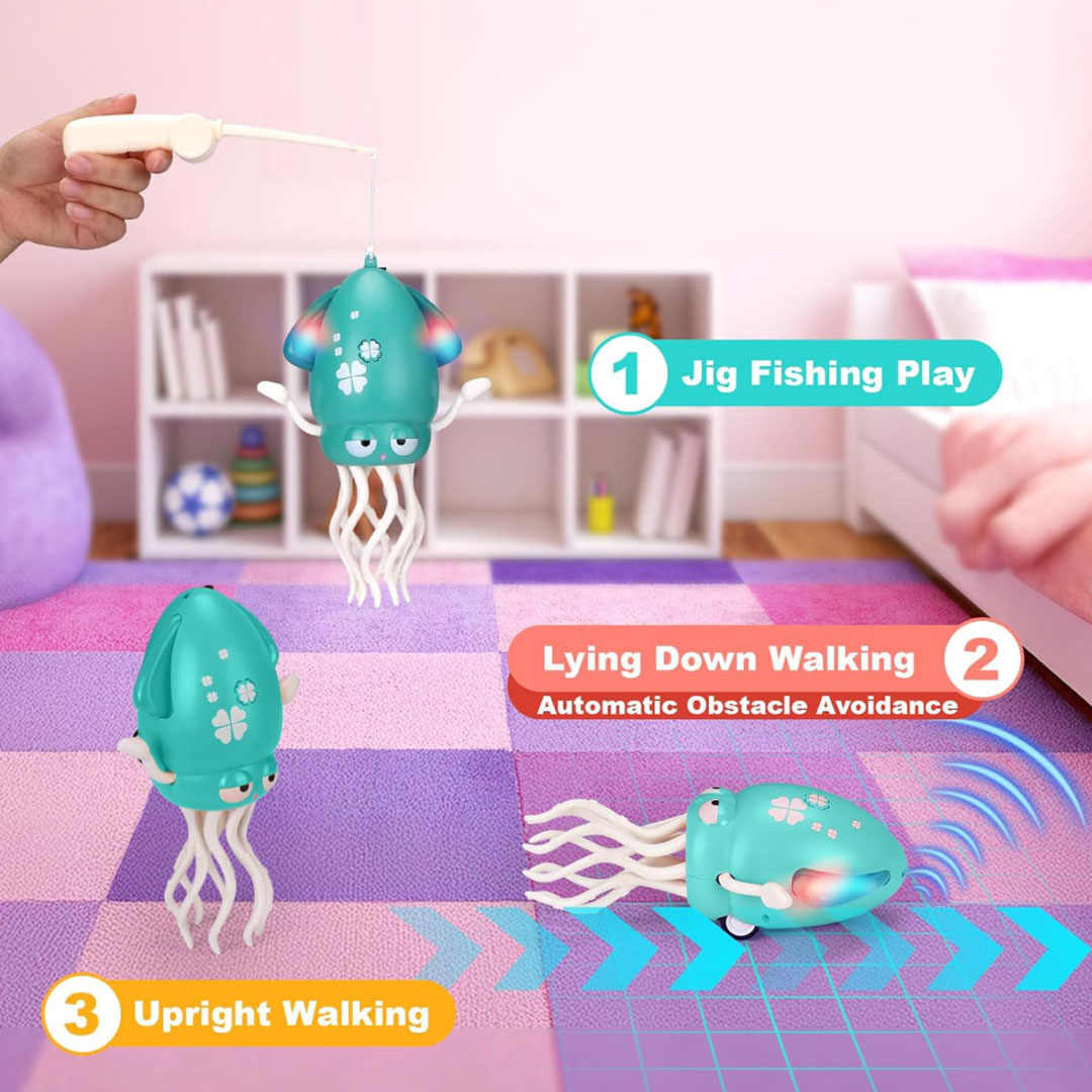 Interaktivna igračka - Dancing Squid 5 Interaktivna igračka - Dancing Squid