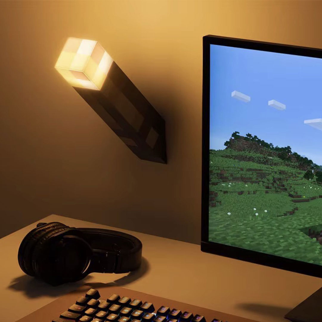 Lampa - Minecraft Torch 1 Lampa - Minecraft Torch