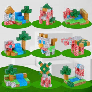 Magnetic Cubes M - Minecraft Village (70)
