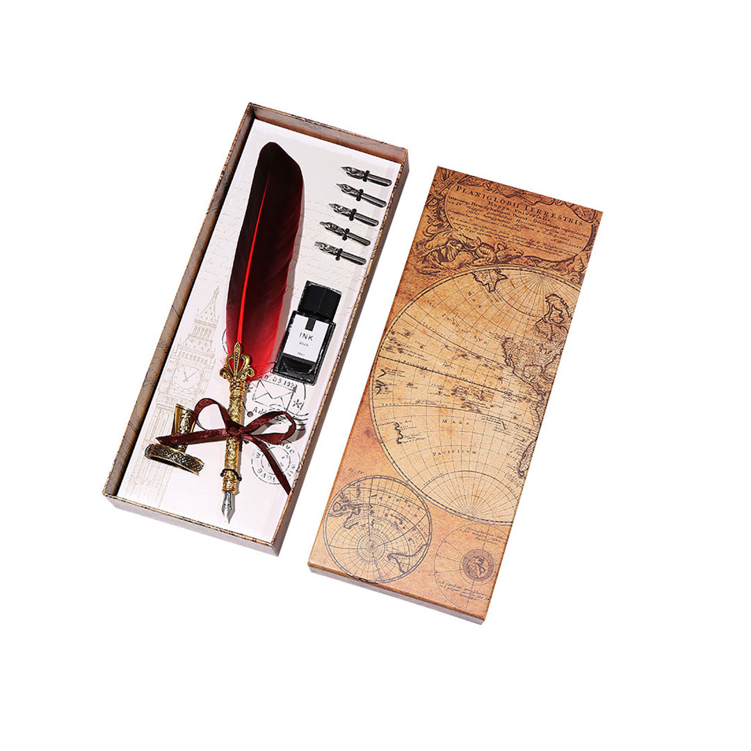 Poklon set za pisanje - crveni 1 Poklon set za pisanje - crveni