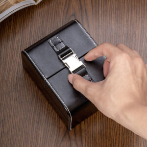 Putna kutija za satove - Black Duo