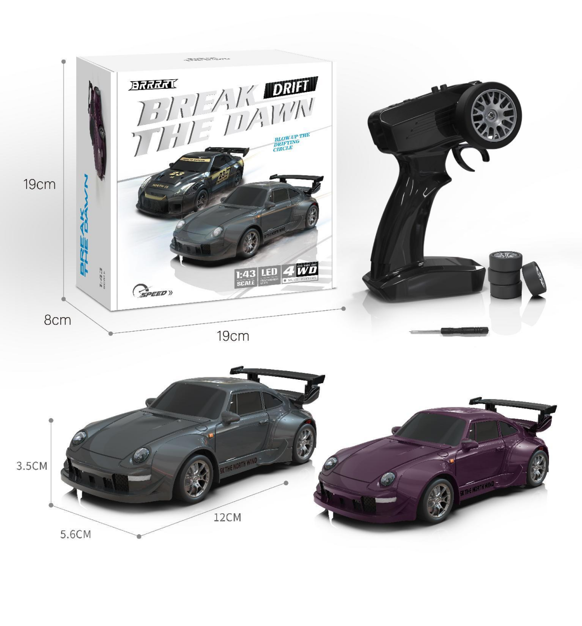 RC Gyro drift auto 1 RC Gyro drift auto