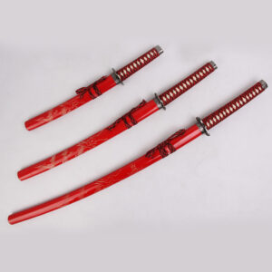 Katana Mini - Red Crest 15 Katana Set - Red Trio