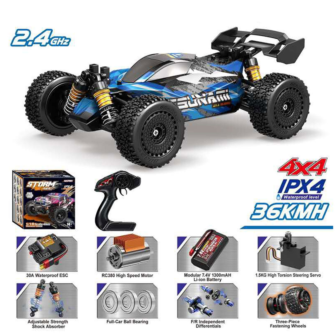 RC Buggy - Tsunami 1:18 - 36 km/h 2 RC Buggy - Tsunami 1:18 - 36 km/h