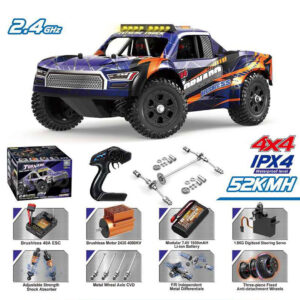 RC Storm Speed Truck 1:18 - 36 km/h 15 RC High Speed Car - Tornado 1:16 - 52 km/h