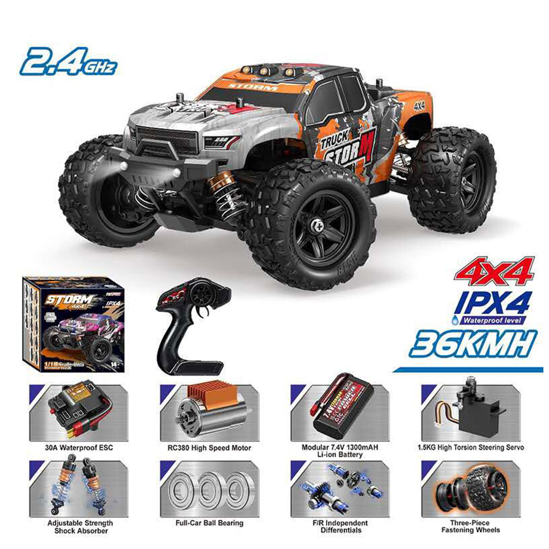 RC Storm Speed Truck 1:18 - 36 km/h 2 RC Storm Speed Truck 1:18 - 36 km/h