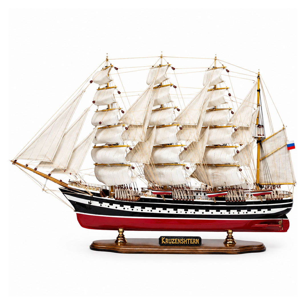 Maketa broda - Kruzenshtern 100cm 1 Maketa broda - Kruzenshtern 100cm