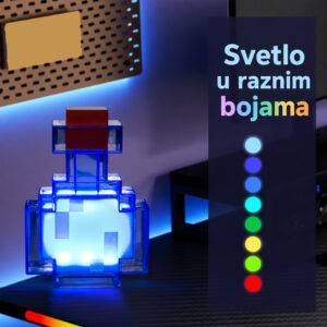 Lampa LED - Minecraft Potion Bottle